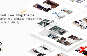 Glossy – Fashion Blog Template für stilvolle Zugehörigkeit