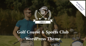Grulf – Golf Club WordPress Vorlage