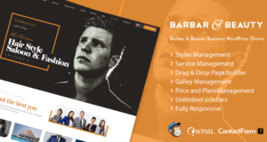 HairLoom | Responsive WordPress Vorlage für Friseure & Friseursalons