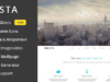 Inesta - Responsive One Page WordPress-Thema