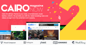 Kairo – Zeitung & Magazin WordPress Layout