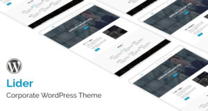Lider – Responsive Mehrzweck-WordPress-Template