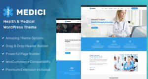 Medici – Gesundheit & Medizin WordPress Template