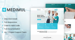 Medimul – Mehrzweck-WordPress-Vorlage für medizinische Gesundheit
