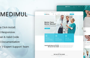 Medimul – Mehrzweck-WordPress-Vorlage für medizinische Gesundheit