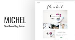 Michel – Clean WordPress Blog Template