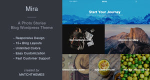 Mira – Ein Blog-WordPress-Thema für Fotostorys