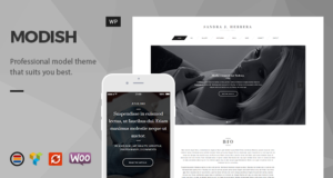 Modisch – Model WordPress Layout