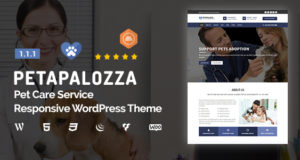 Petapalozza – WordPress-Vorlage für Tierpflegedienste