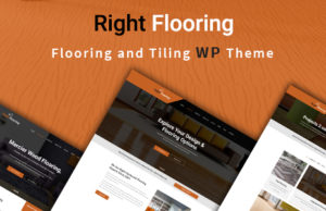 Rechter Boden – Pflaster- und Fliesenservice WordPress Layout