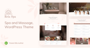 Rela Spa – Massagesalon WordPress