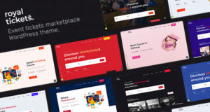 RoyalTickets – Events Buchung WordPress Layout