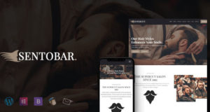 Sentobar – WordPress-Layout für Schönheits- und Friseursalons