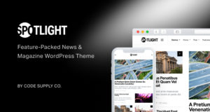 Spotlight – Feature-Packed News & Magazine WordPress Template