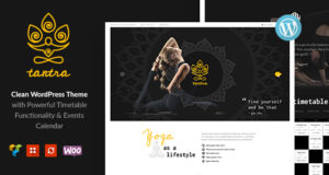Tantra | Ein Yoga Studio und Fitness Club WordPress Template