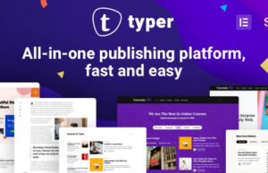 Typer – Erstaunliches Blog- und Multi-Author-Publishing-Thema