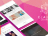 WP Beauty WordPress Layout - Day Spa, Salon, Friseurladen, Modeblog & mehr