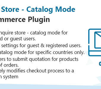 WooCommerce Inquiry Store – Plugin für den Katalogmodus
