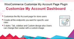 WooCommerce Passen Sie das Plugin für meine Kontoseite an