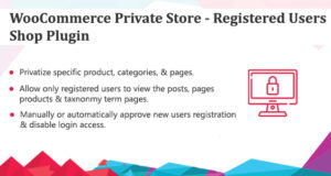 WooCommerce Private Store – Plugin für registrierte Benutzer
