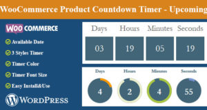 WooCommerce Product Countdown Timer – In Kürze