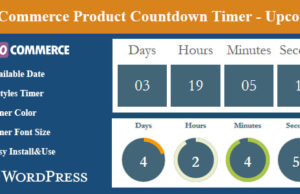 WooCommerce Product Countdown Timer – In Kürze