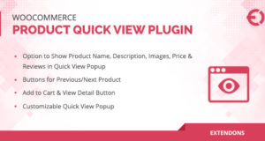 WooCommerce Product Quick View Plugin