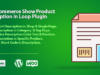 WooCommerce Produktbeschreibung im Loop Plugin anzeigen