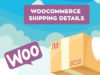 Woocommerce Versanddetails