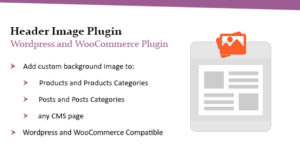 WordPress Header Image Plugin | WooCommerce-Header-Bild