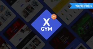 X-Gym – Fitness & Sport WordPress Vorlage