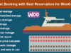 Yachtbootbuchung mit Sitzplatzreservierung für WooCommerce