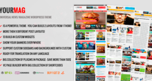 YourMag – Universal WordPress News / Magazin-Thema