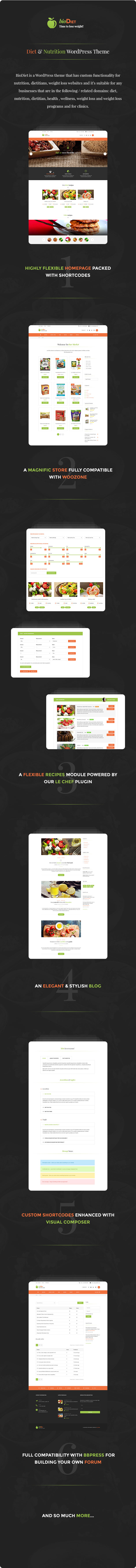 BioDiet - Ernährung & Gewichtsverlust WordPress Theme - 2