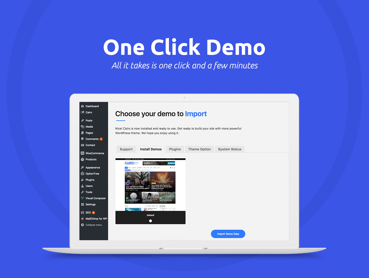 Kairo - Nachrichtenmagazin WordPress Theme