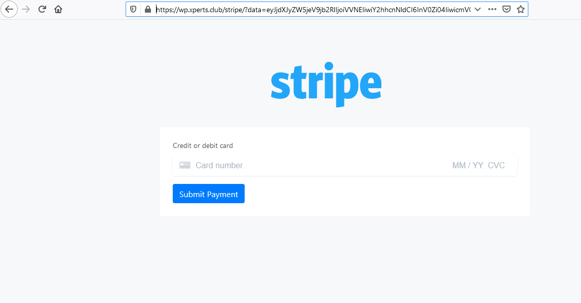 WooCommerce Stripe Externer Kundenbildschirm 2
