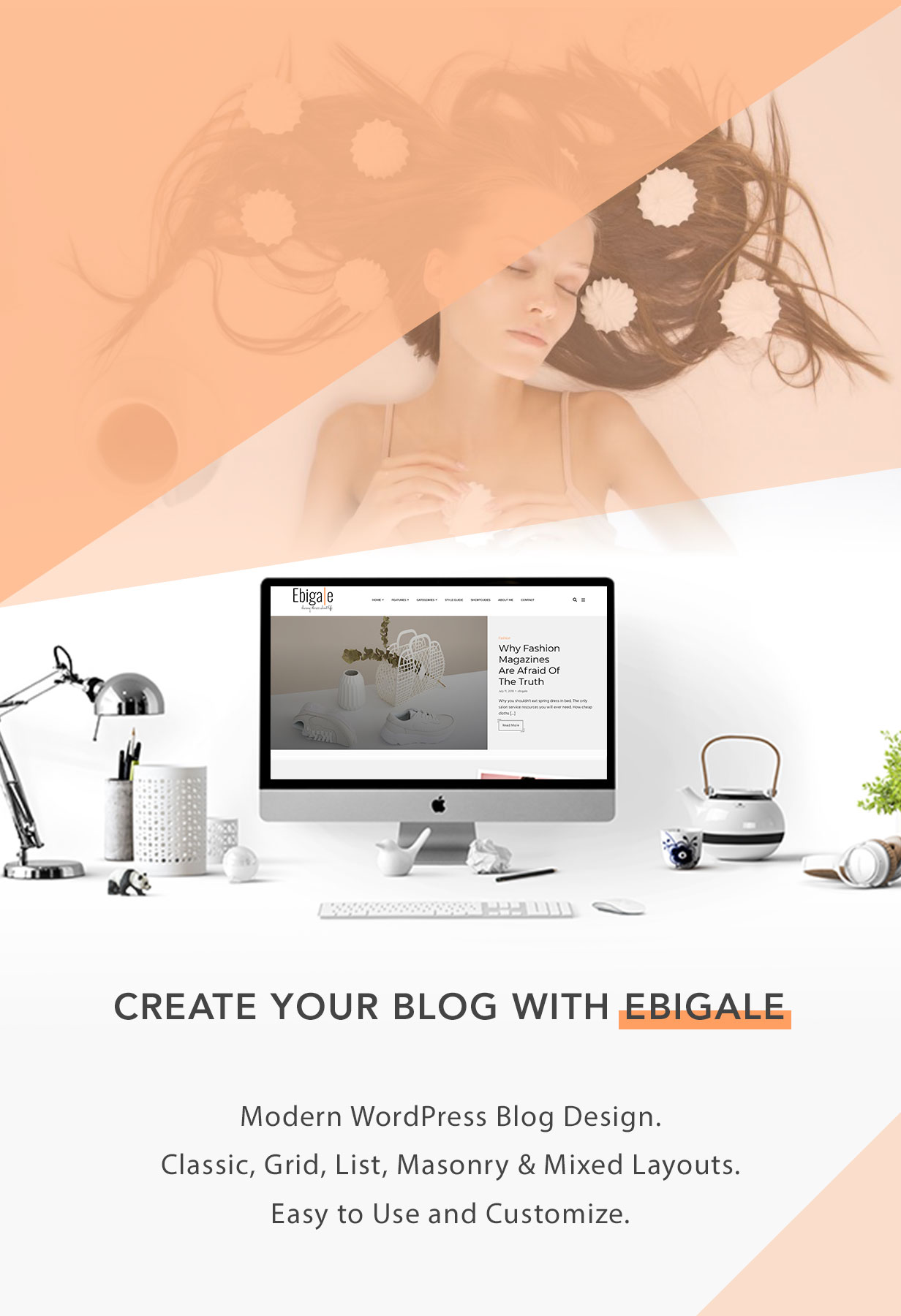 Ebigale - Modernes Gutenberg WordPress Blog Theme - 5