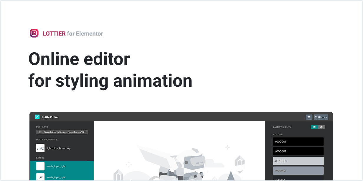 Online-Editor zum Stylen von Animationen