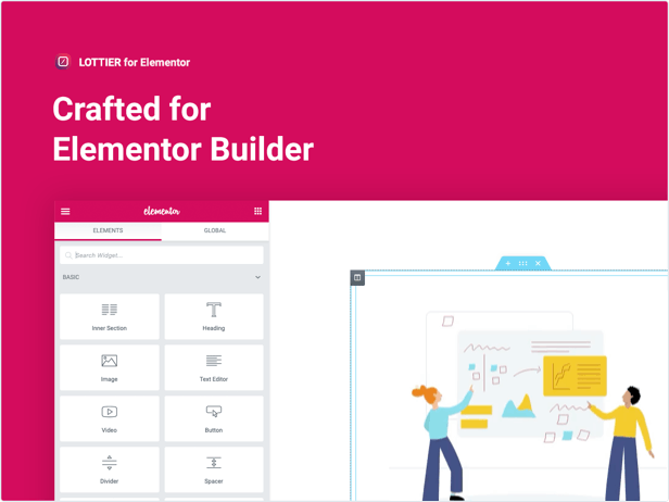 Hergestellt für Elementor Builder