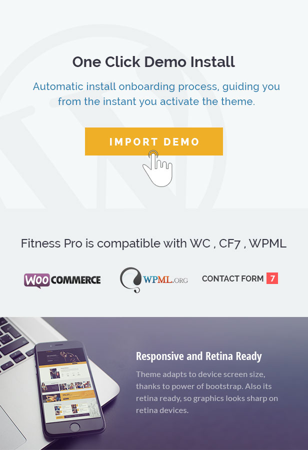 Fitness WordPress-Thema