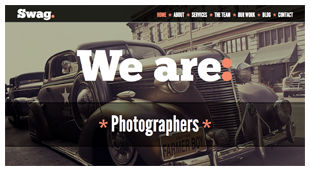 Swag - One Page Parallax WordPress Theme - 5