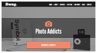 Swag - One Page Parallax WordPress Theme - 6