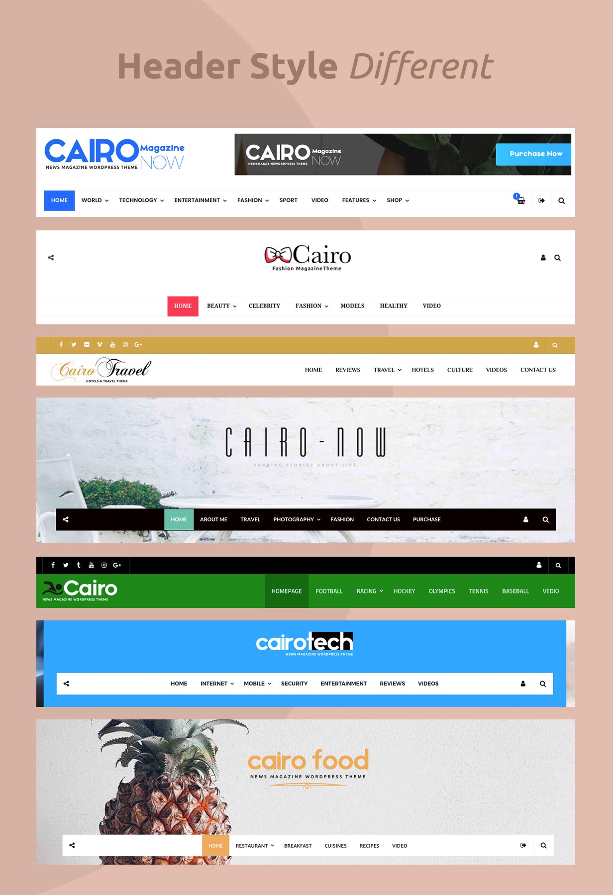 Kairo - Nachrichtenmagazin WordPress Theme