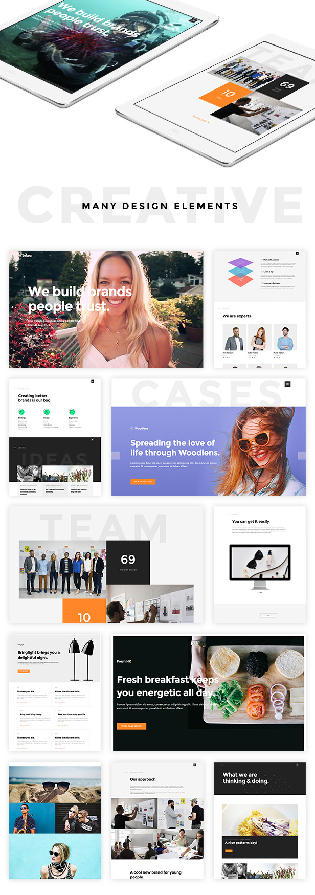 Jekeo - Kreatives WordPress-Theme - 1