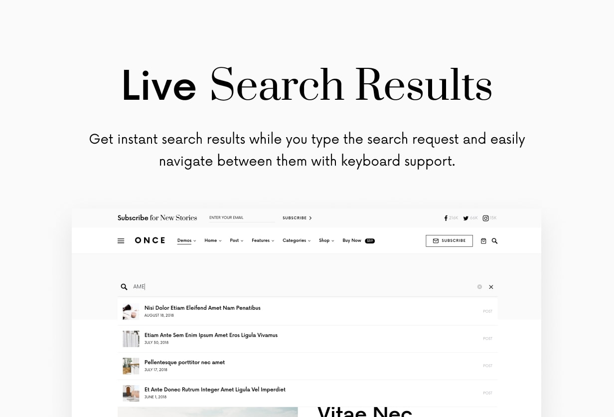 Einmal - Sauberes und elegantes WordPress-Blog-Thema - 45
