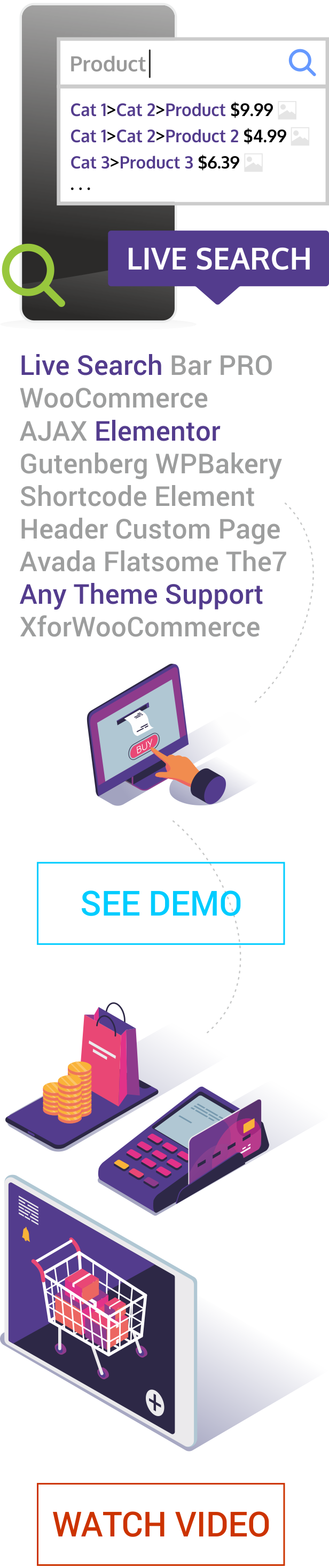 Live-Suche nach WooCommerce - 3