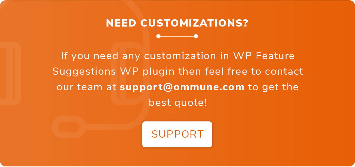 Funktionsvorschläge - WordPress-Plugin zum Sammeln und Verwalten von Vorschlägen von Website-Besuchern - 3