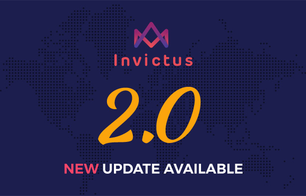 Invictus - Kreatives Mehrzweck-WordPress-Theme - 1