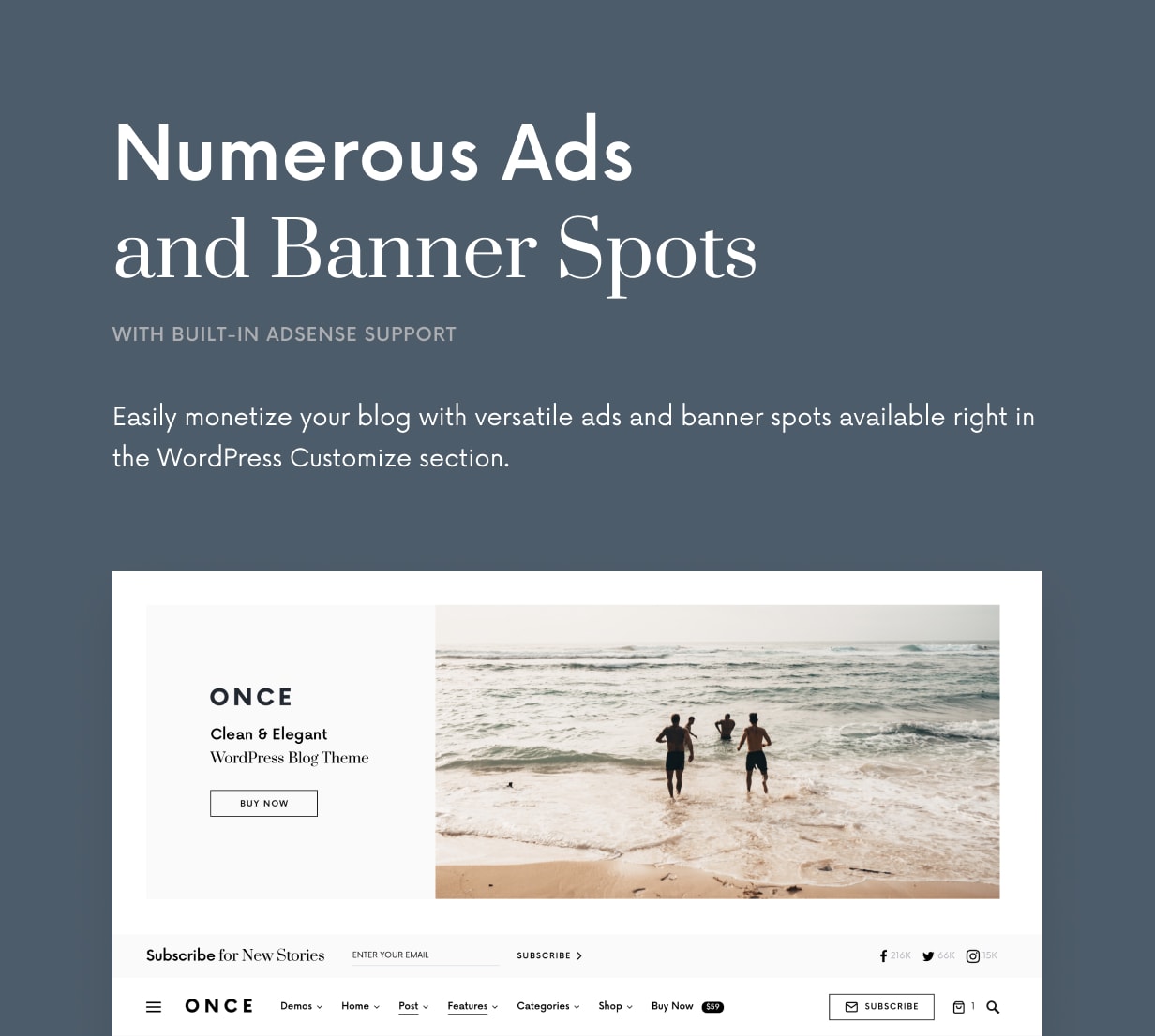 Einmal - Sauberes und elegantes WordPress-Blog-Thema - 29