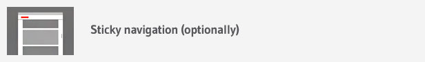 Optionale Sticky-Theme-Navigation
